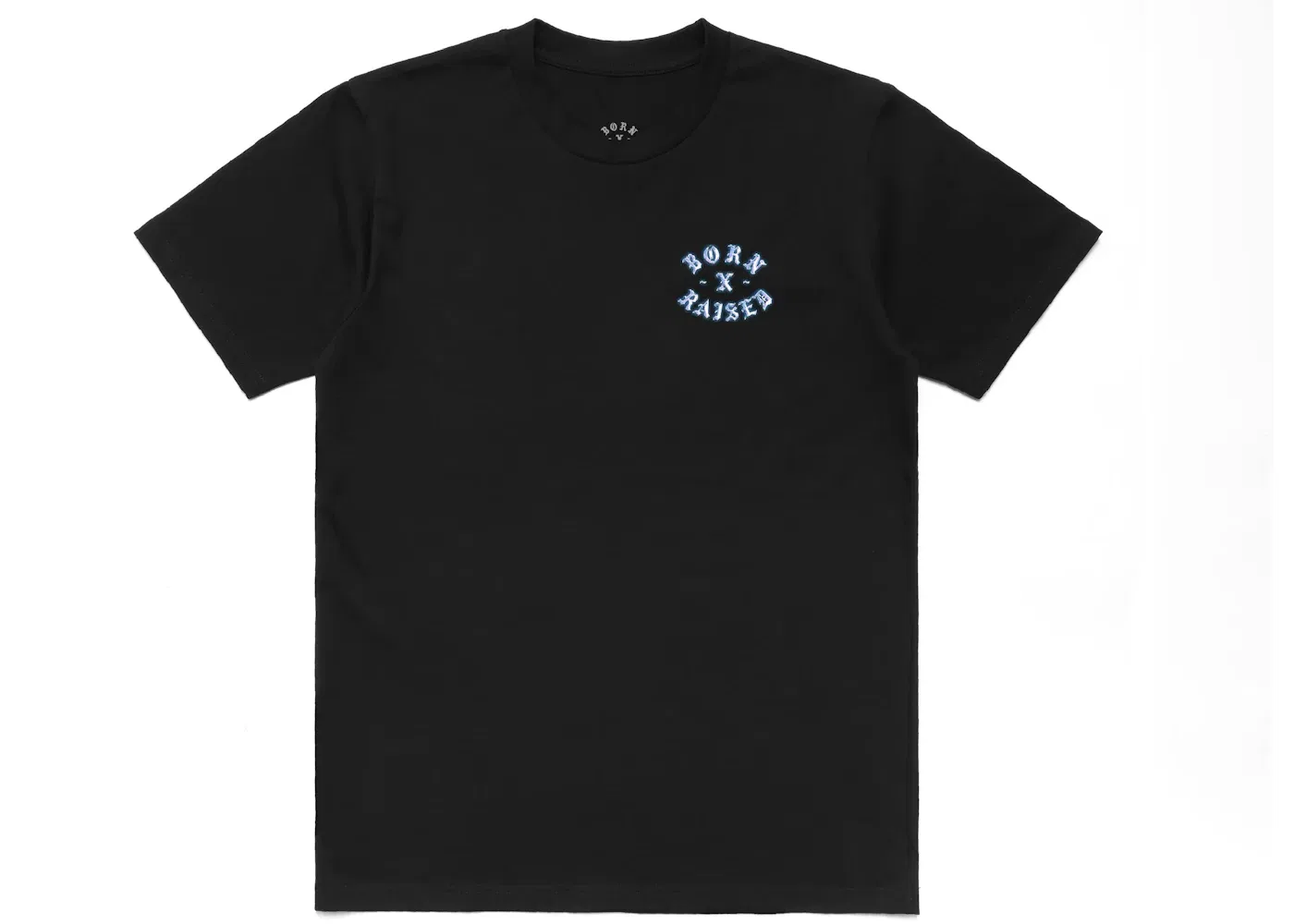 Мужская футболка с принтом Nike SB Born X Raised In Loving Memory Rocker Tee Nike, Black — фото 2