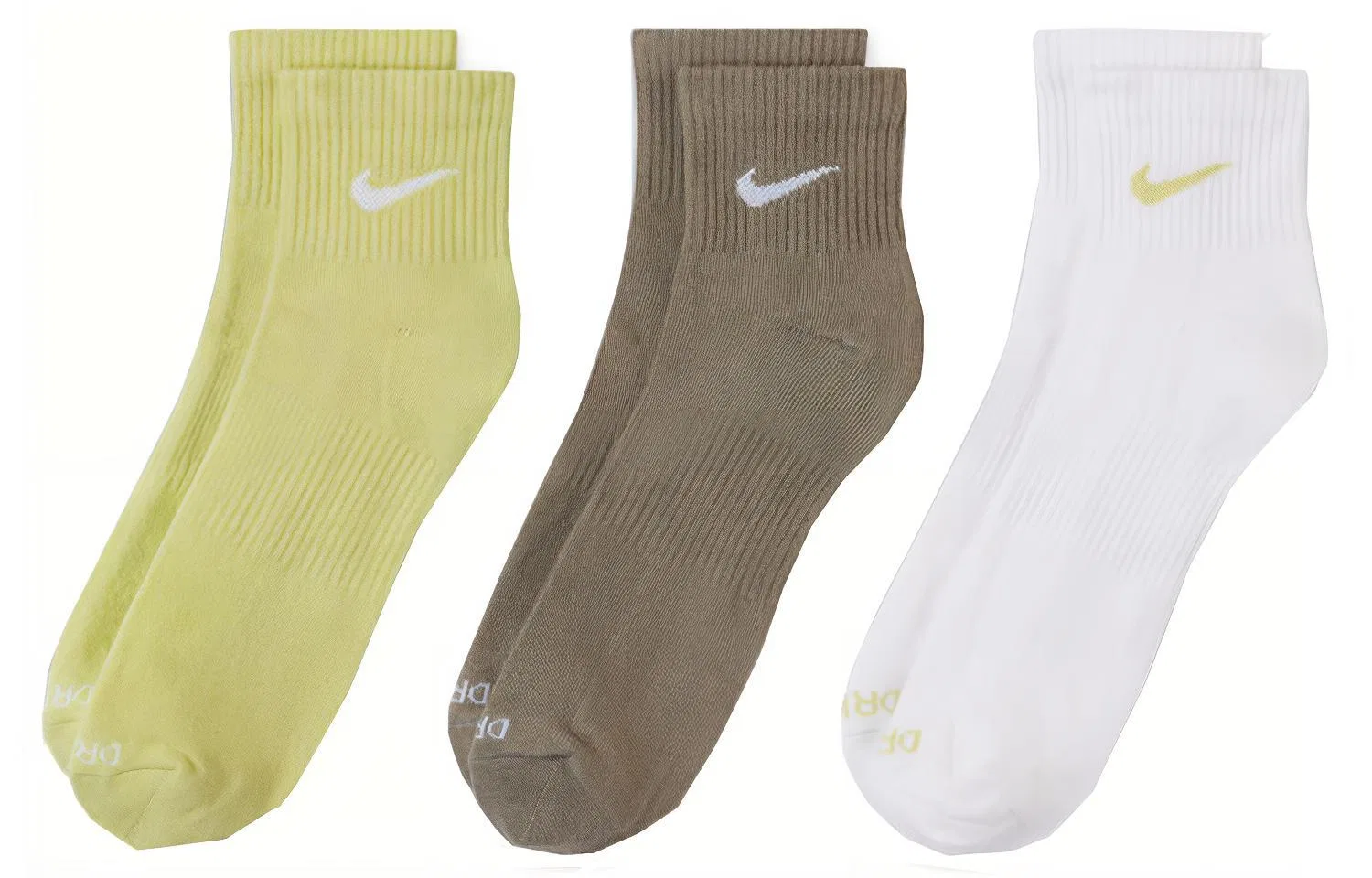 Детские носки-следы 3 пары Nike, Multicolor