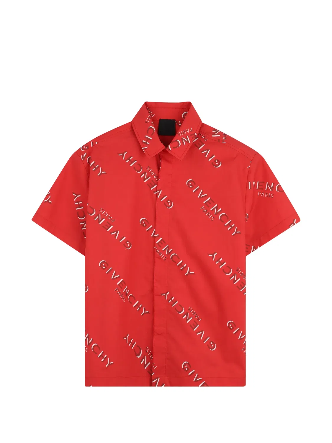 Комплект из футболки и шортов с логотипом Givenchy Kids, красный