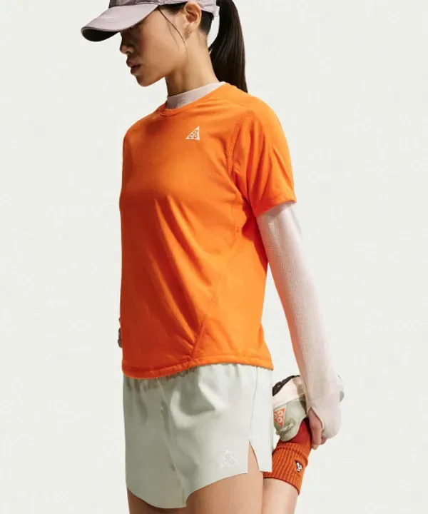 Шорты для бега по пересеченной местности с подкладкой, Nike, белый — фото 4