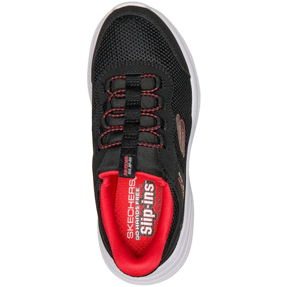 Детские кроссовки для мальчиков Skechers, Black — фото 4