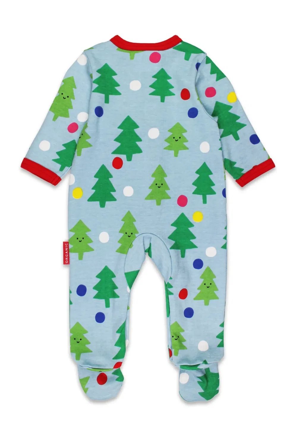 Детский слип с принтом Christmas Tree Toby Tiger, Multi — фото 3