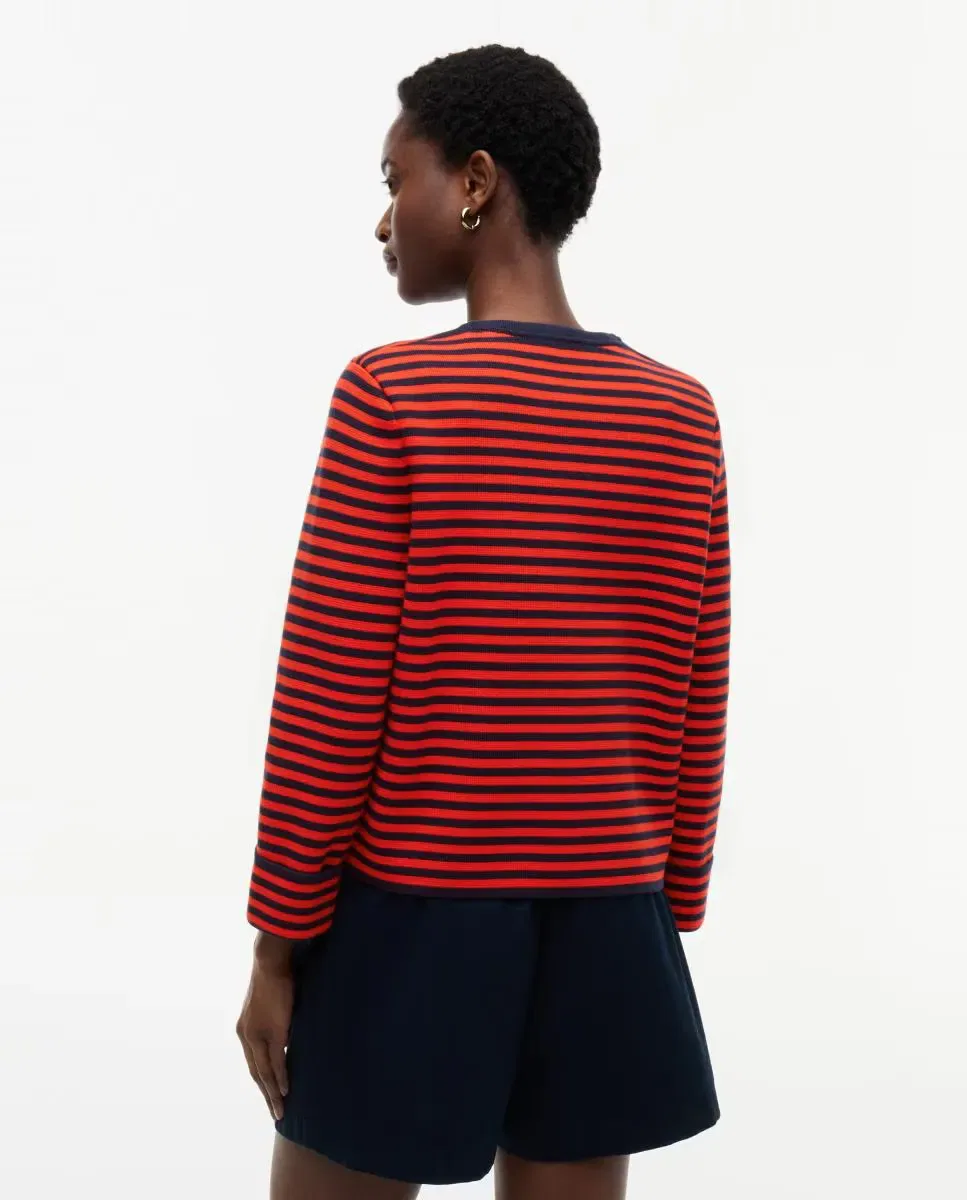 Женский кардиган с круглым вырезом Tommy Hilfiger, Red — фото 4