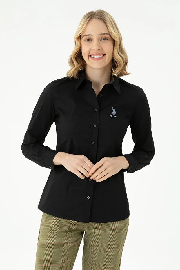 Женская рубашка с длинным рукавом Basics U.S. Polo Assn., 142329