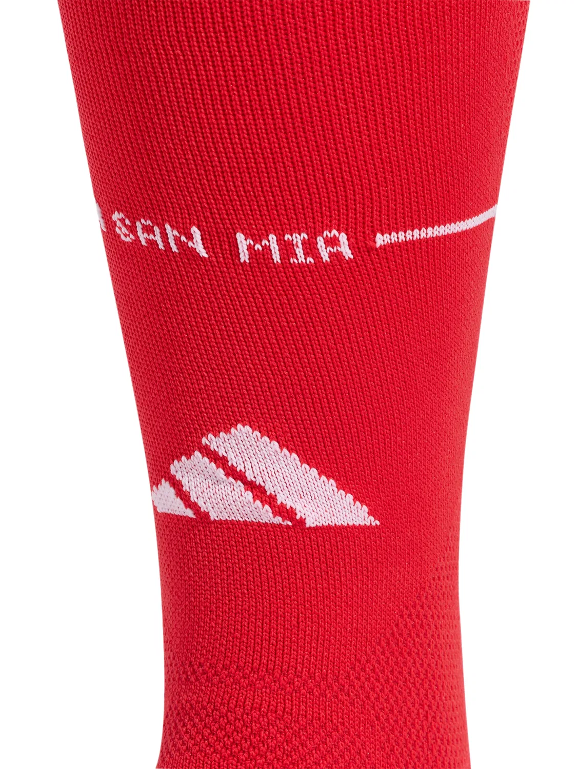 Спортивные носки Adidas Performance красного цвета — фото 3