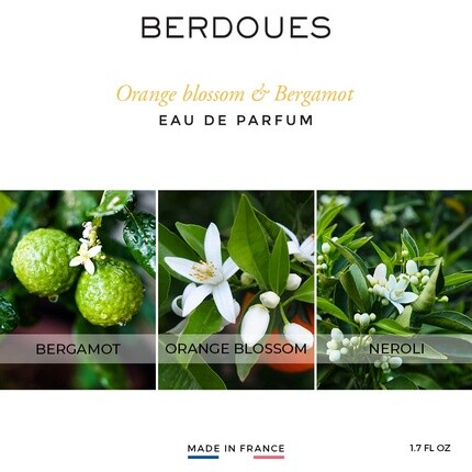 Туалетная вода Berdoues Orange Blossom & Bergamot, 50 мл — фото 3