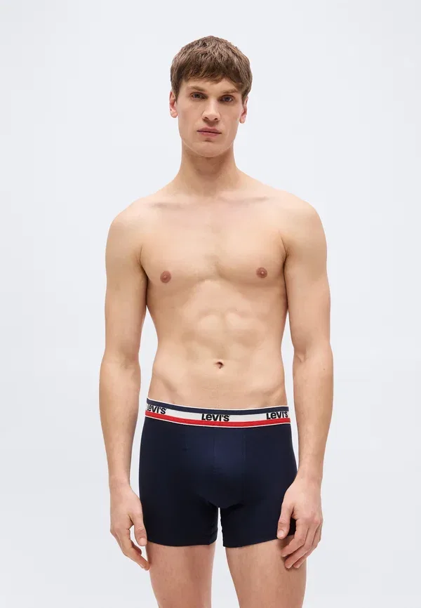 Комплект боксеров Levi'S, темно-синий/серый — фото 3
