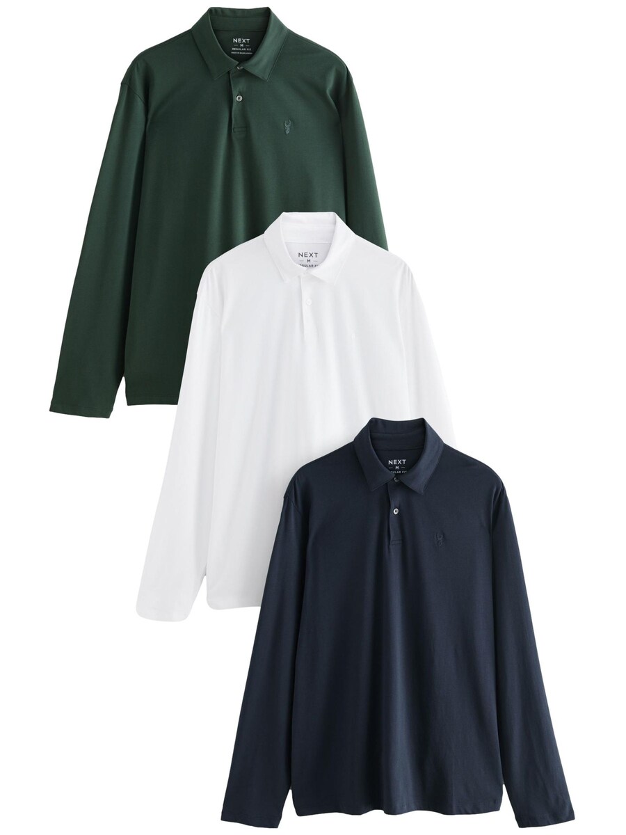 

Рубашка Next, цвет marine blue/Fir/White