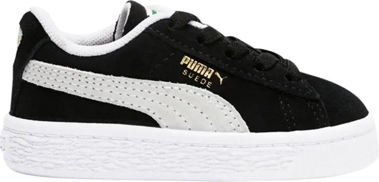 

Кроссовки Puma Suede Classic 21 Infant Black White, черный