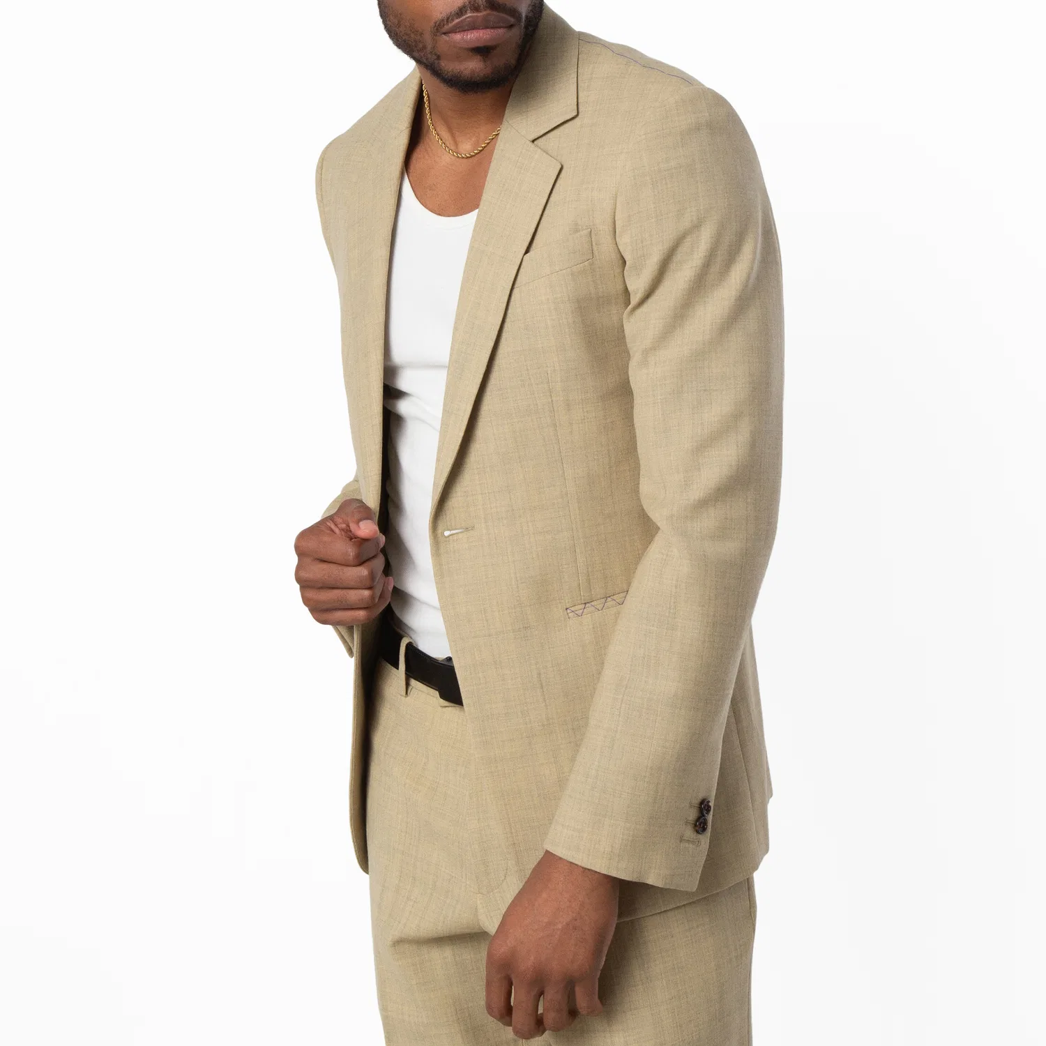 Пиджак мужской из шерсти Tailored Wool Blazer Burberry, Hunter
