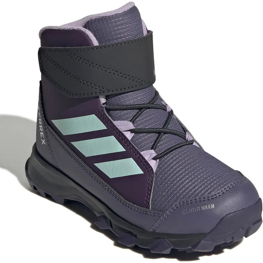 Детские зимние ботинки с утеплителем CLIMAWARM, модель Terrex, adidas, Бежевый — фото 3
