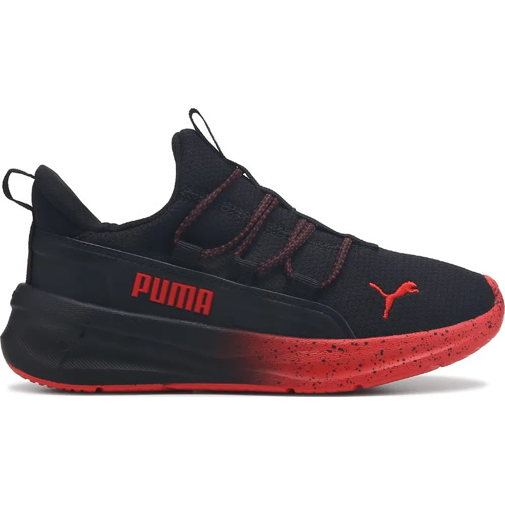 Детские кроссовки one4all 2.0 Puma, Black/Red — фото 2
