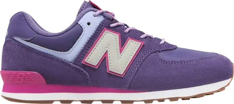 

Кроссовки New Balance 574 Big Kid 'Camp - Violet Fluorite', фиолетовый
