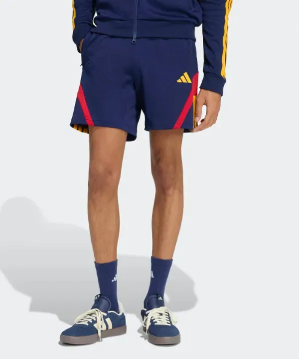 Шорты House of Tiro Nation Pack, Adidas, темно-синий