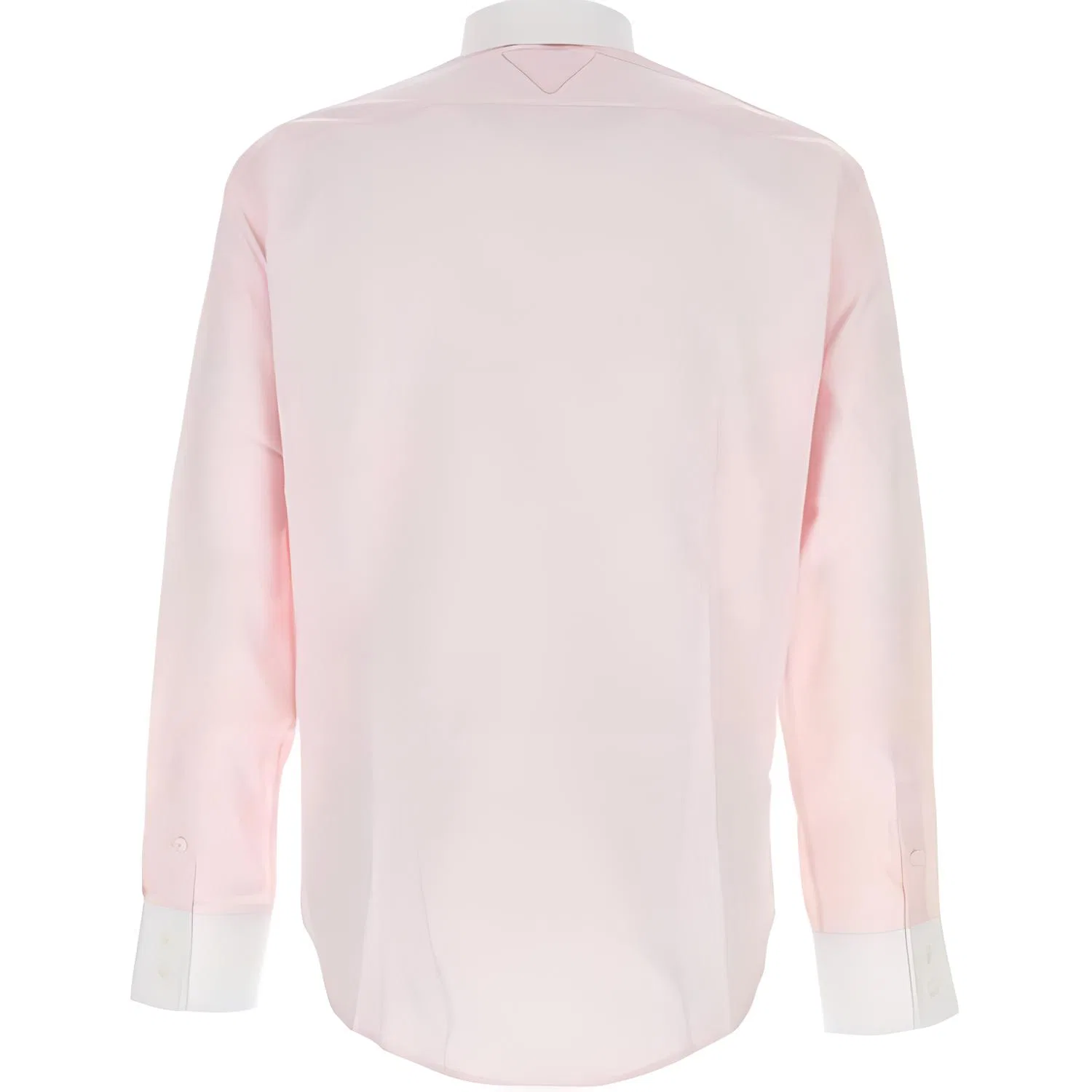 Мужская рубашка с длинным рукавом на пуговицах PRADA, Pink — фото 3