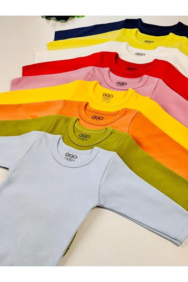 Детское боди с длинным рукавом Basics Efu Baby, Multicolor — фото 3