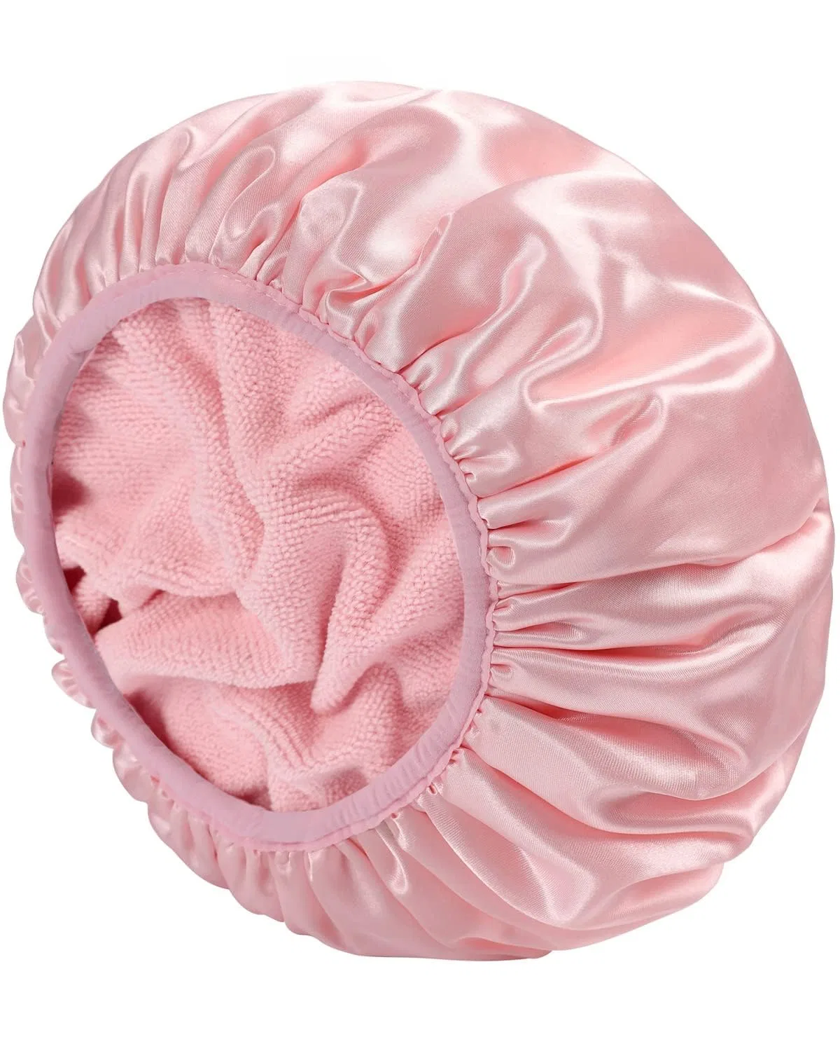 Шапочка для душа Extra Large, YIZIJIZI, Pale Pink