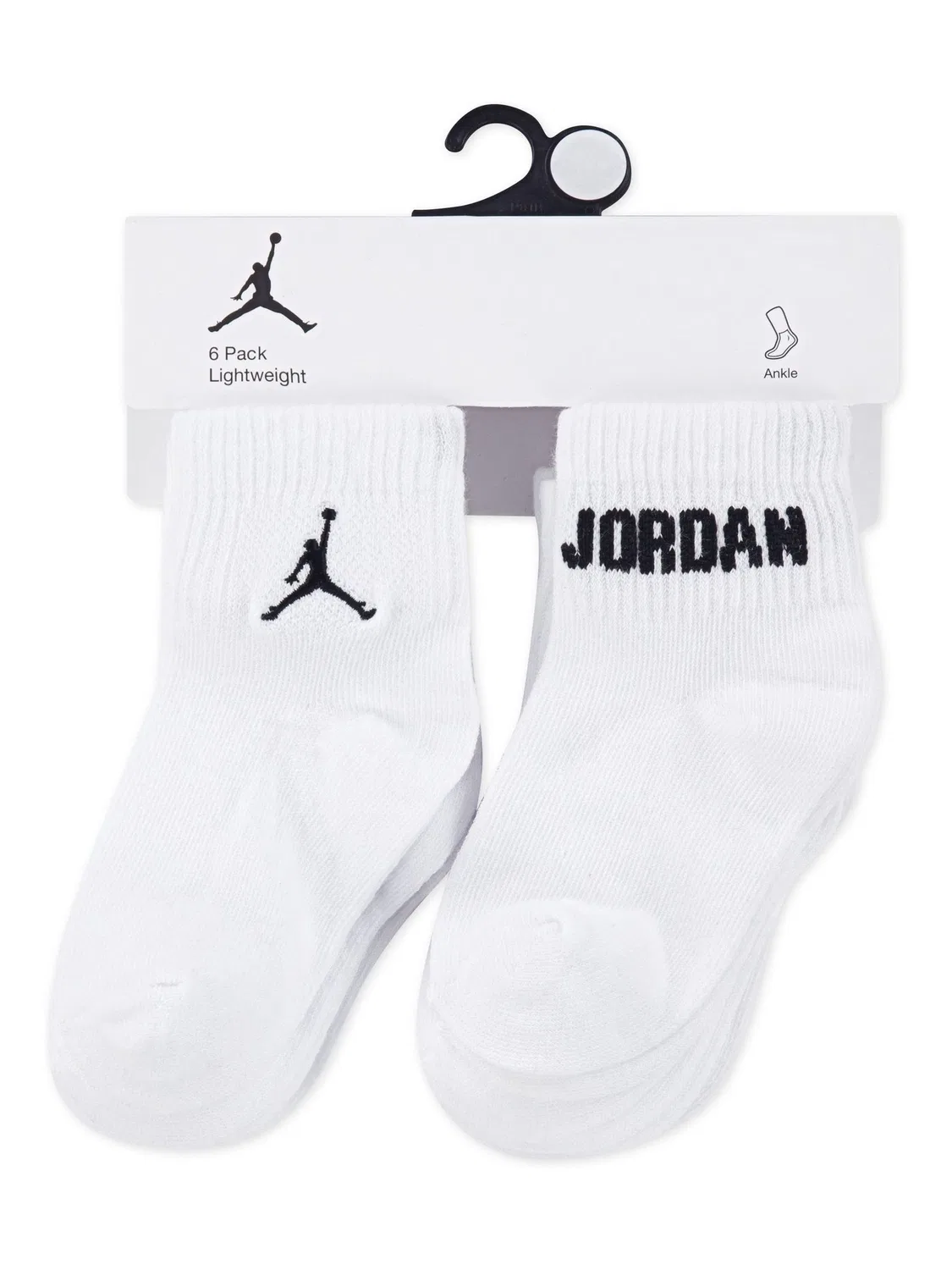 Носки Jordan Everyday Essential Socks 6 Pack, белый — фото 3