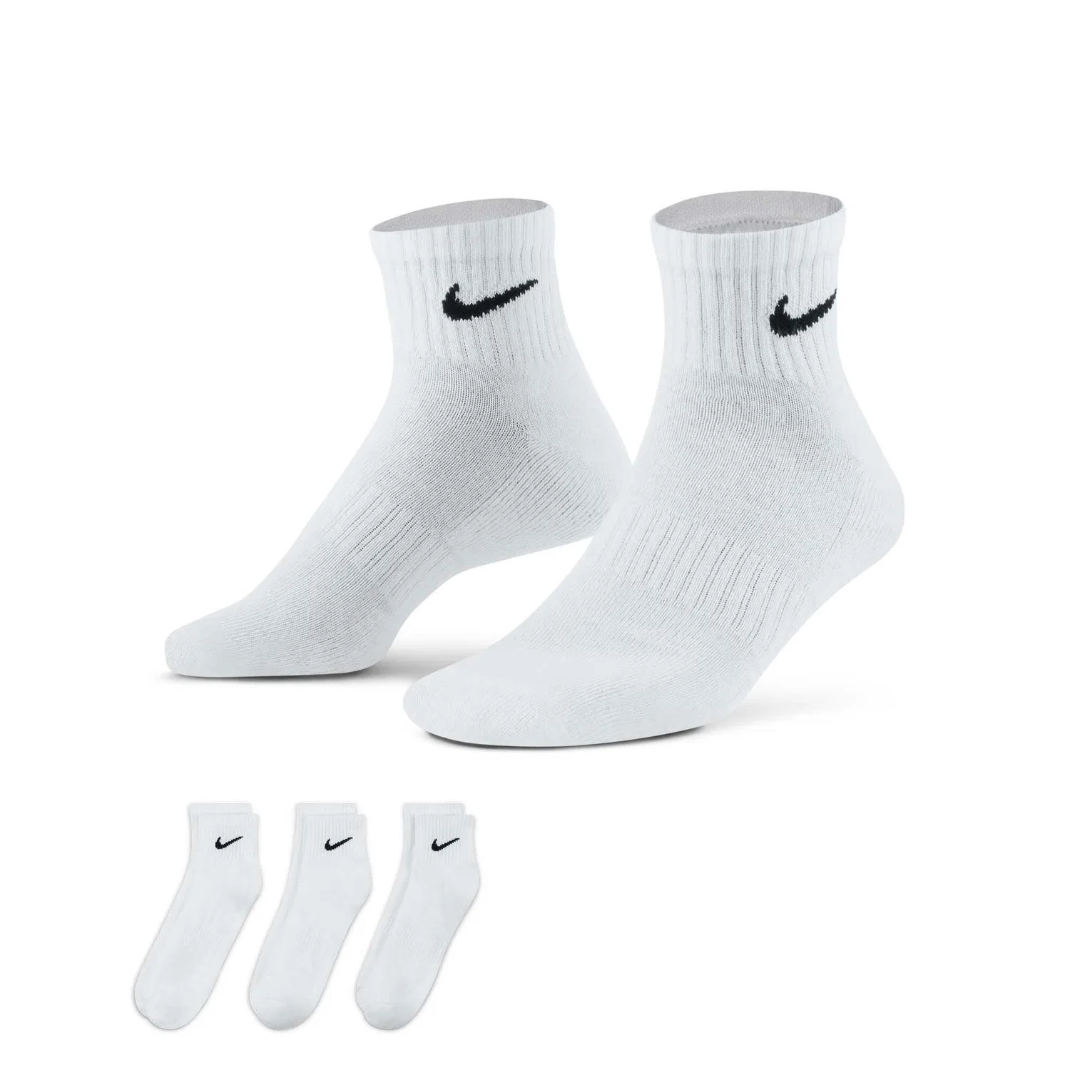 Спортивные носки Nike Everyday Cushion Ankle, Цвет Weiss — фото 3
