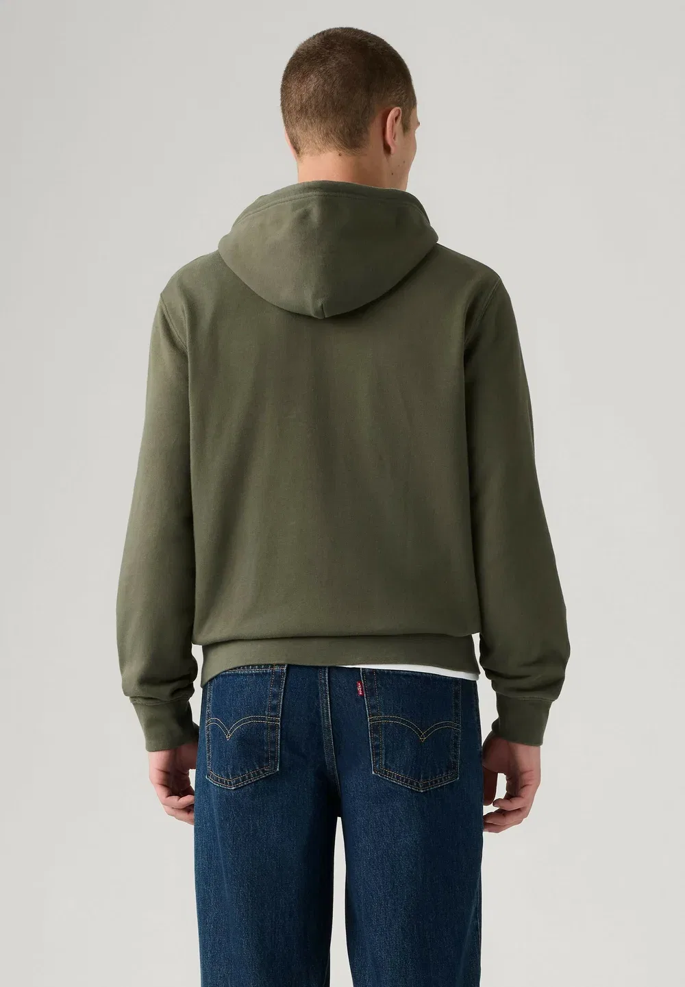 Толстовка на молнии Levi'S, Fog - Greens — фото 2