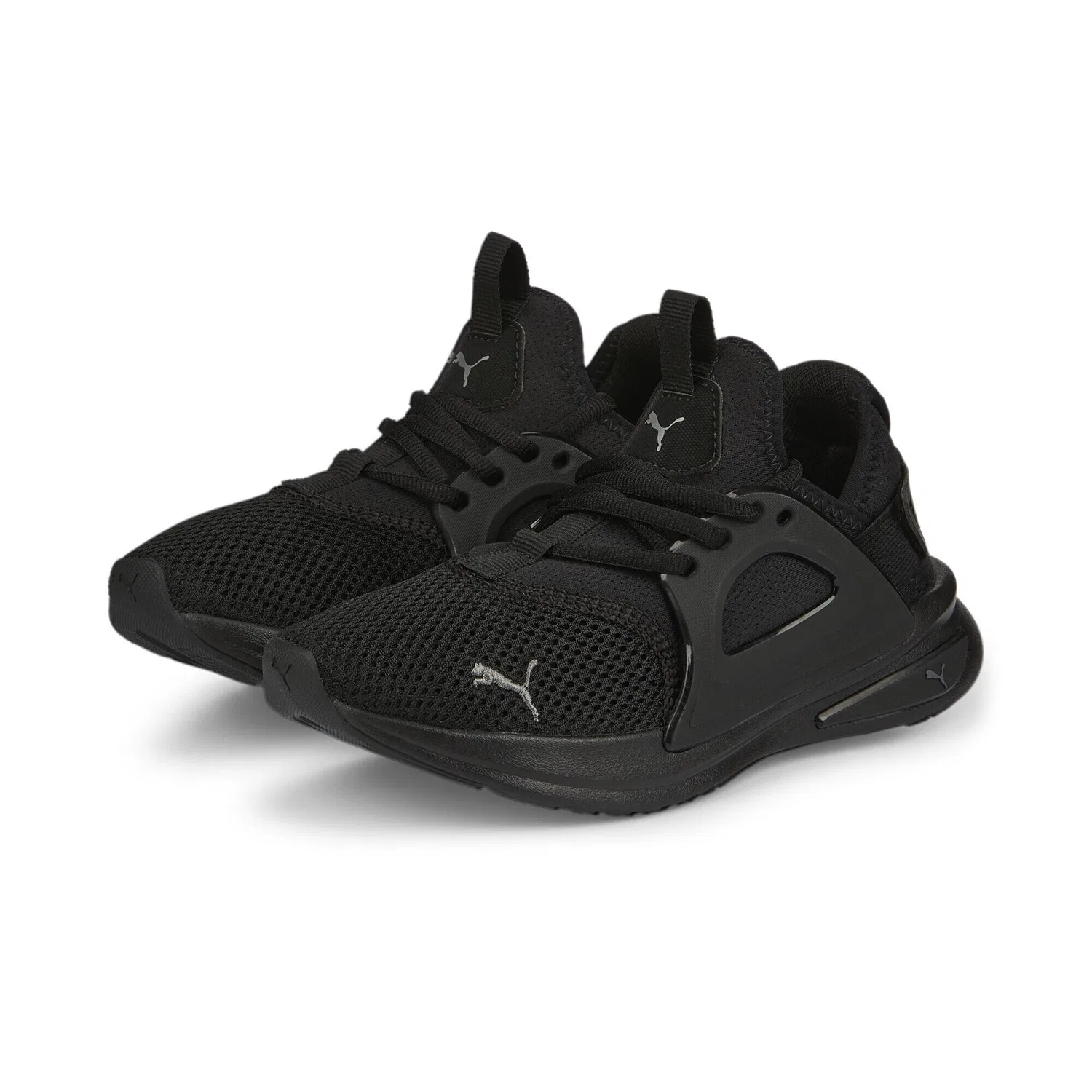 Детские кроссовки с гелевой подошвой Softride Enzo Evo Puma, Black Castlerock Gray
