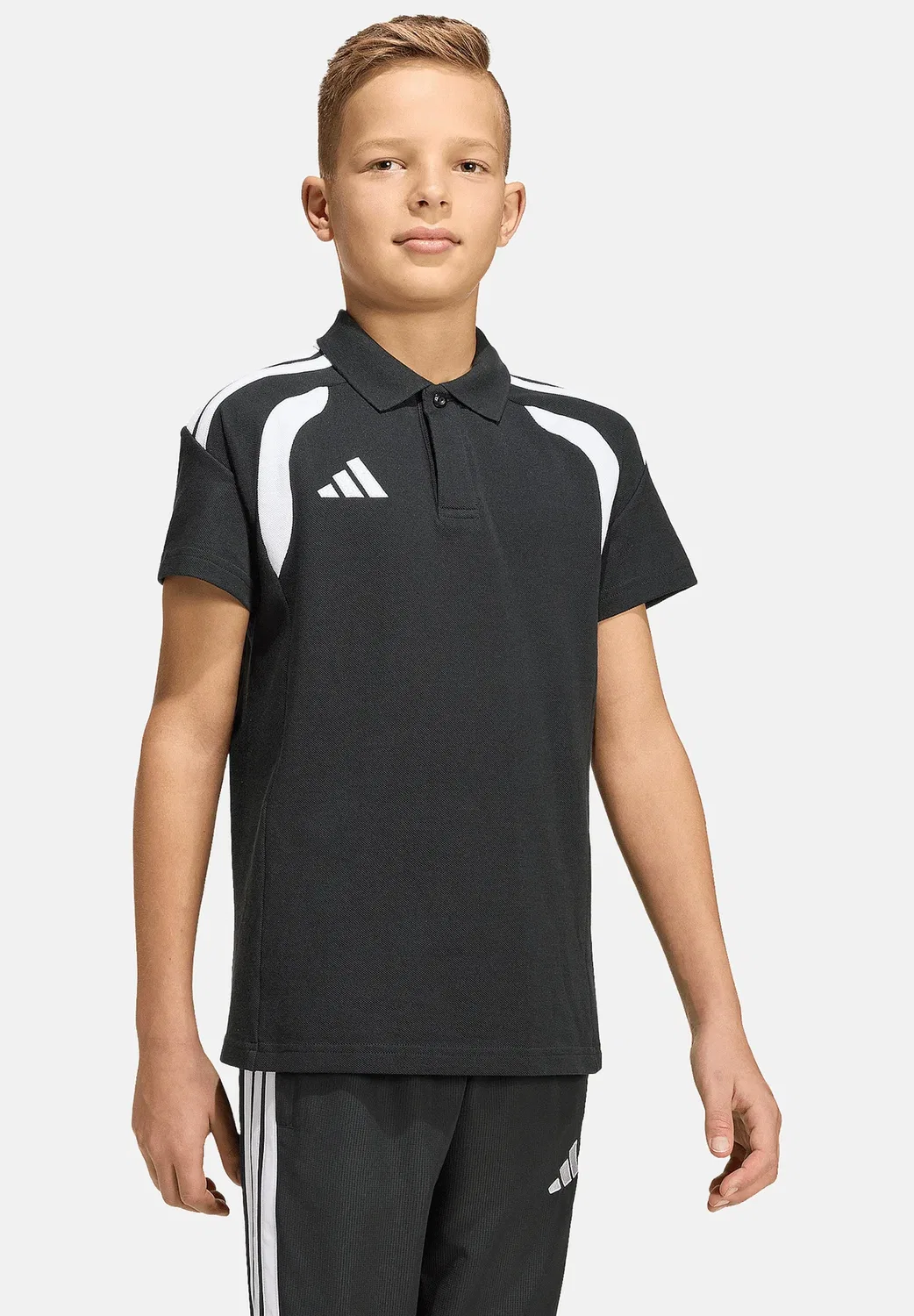 Рубашка поло Adidas Performance, Schwarzweiss