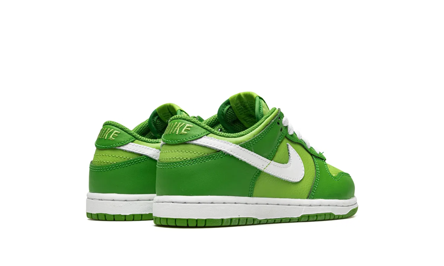 Детские кроссовки для мальчиков с принтом Dunk NIKE, Dark Green — фото 3
