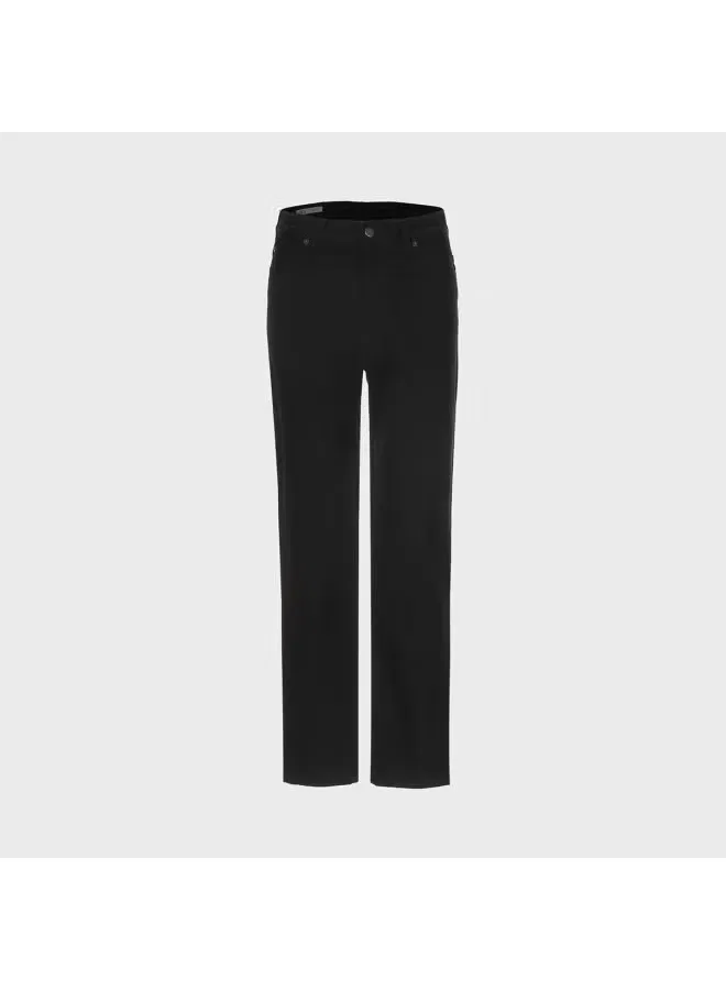Джинсы классические универсальные Zara, черный — фото 2