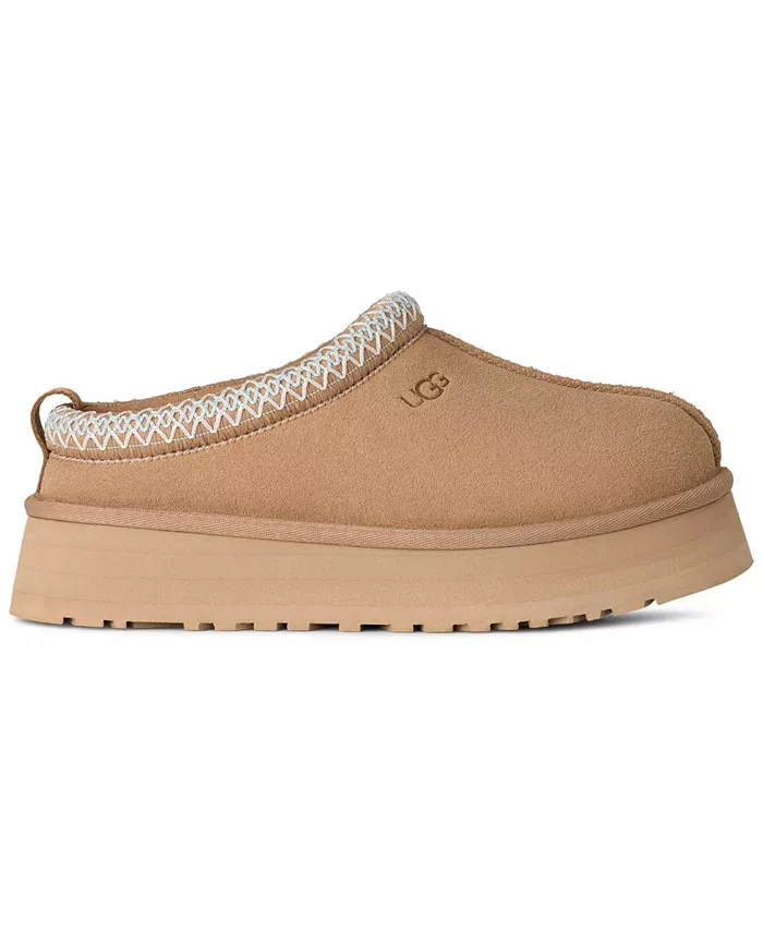 Женские тапочки UGG Tazz II на платформе UGG, коричневый/бежевый — фото 2