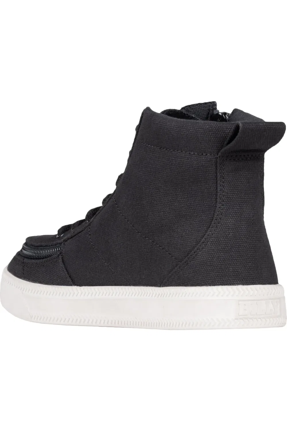 Кроссовки детские с застежкой-молнией Classic High Top BILLY Footwear, черно-белый — фото 2