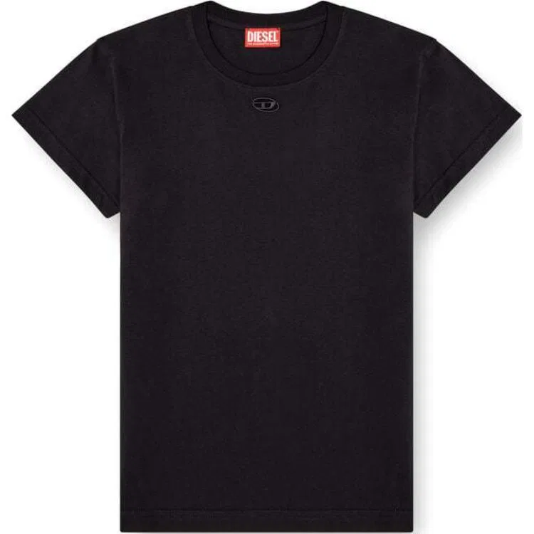 Футболка с круглым вырезом T-Marey, DIESEL, Black