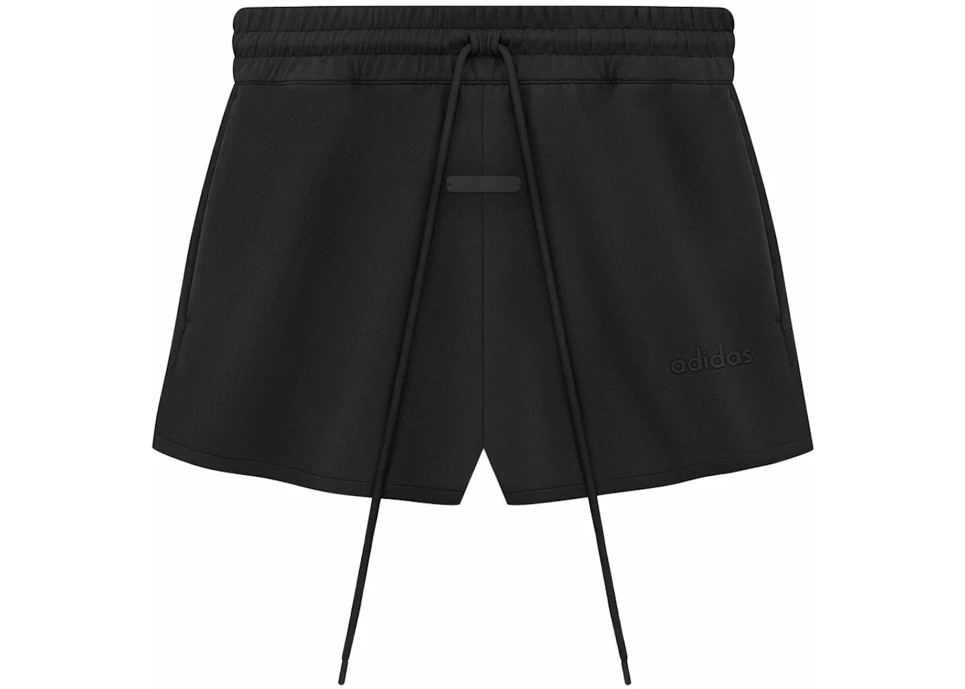 Мужские шорты из велюра с замшевой отделкой Fear of God Athletics Short, Black