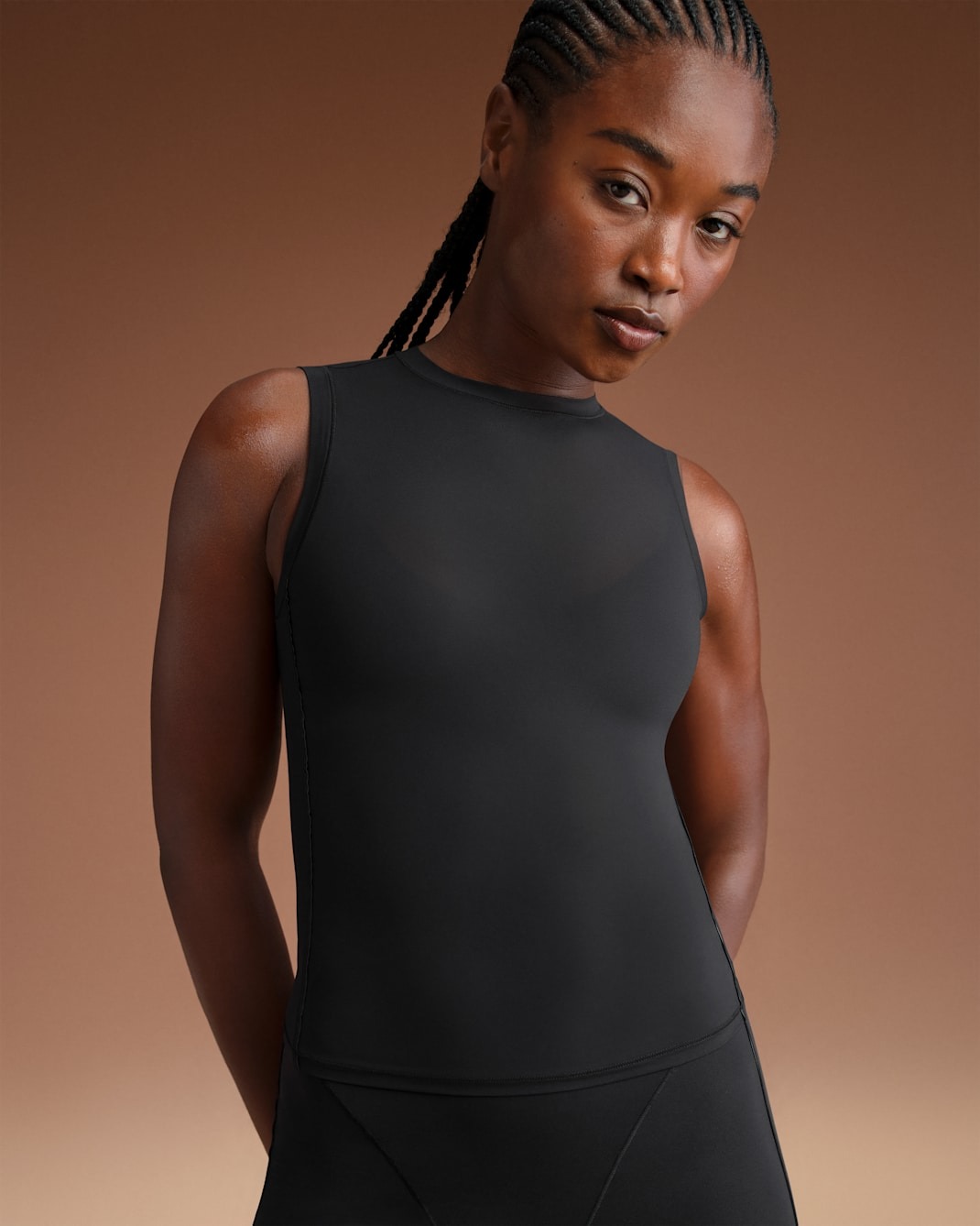 

Спортивный топ NikeSKIMS Weightless Layers Women's Sleeveless, черный