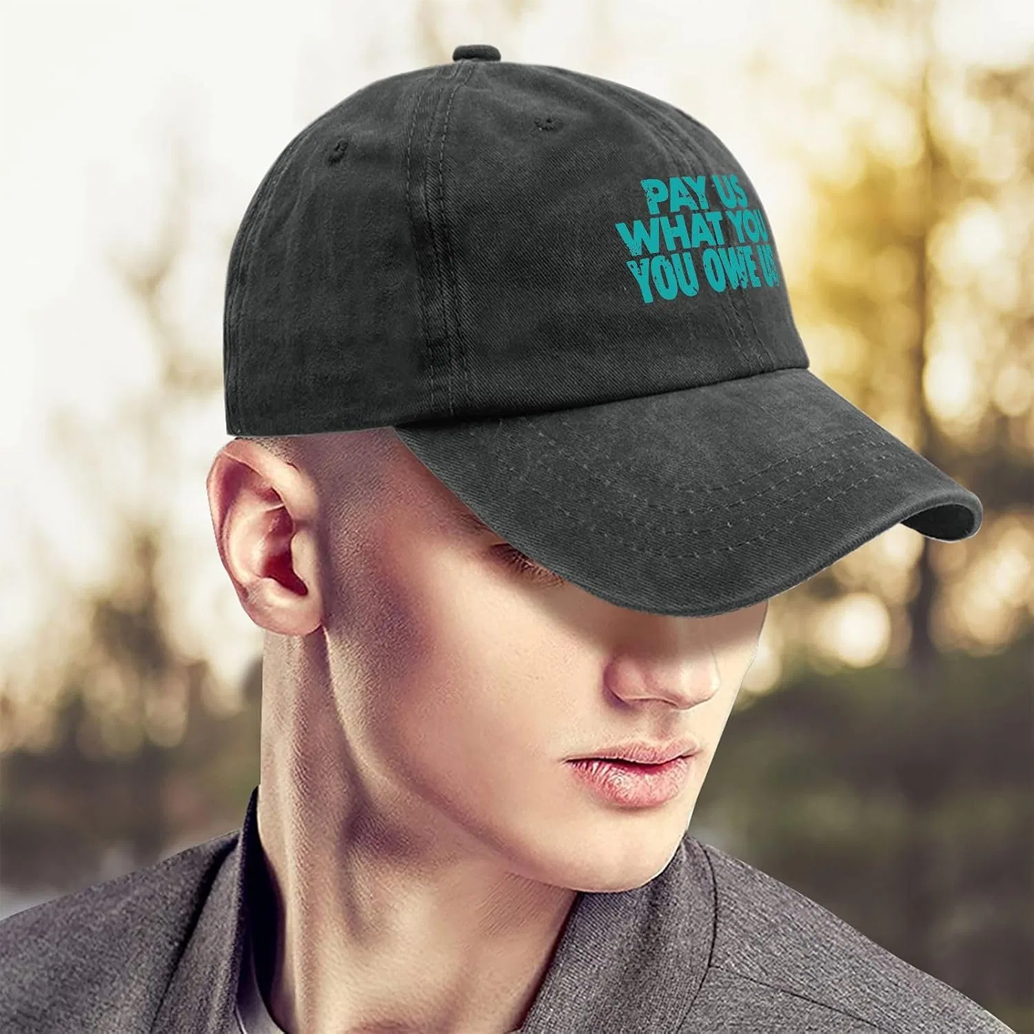 Мужская футболка с графическим принтом Shirt-004, Paey Us What You Owae Uns5 — фото 2