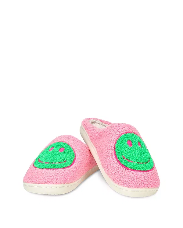 Детские тапочки для девочек с вышивкой Happy Slippers Iscream, мультиколор — фото 2
