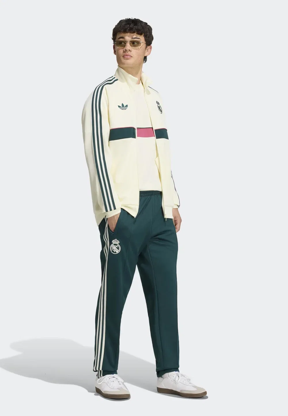 Спортивные штаны "Реал Мадрид" - клубная одежда Adidas Originals, Aurora Ivy — фото 3