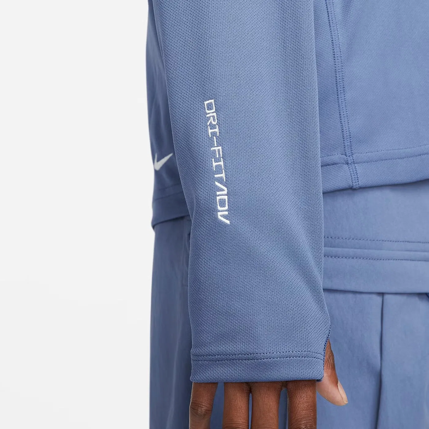 Худи с капюшоном и защитой от ультрафиолета ACG Dri-FIT ADV Lava Tree Nike, синий — фото 3
