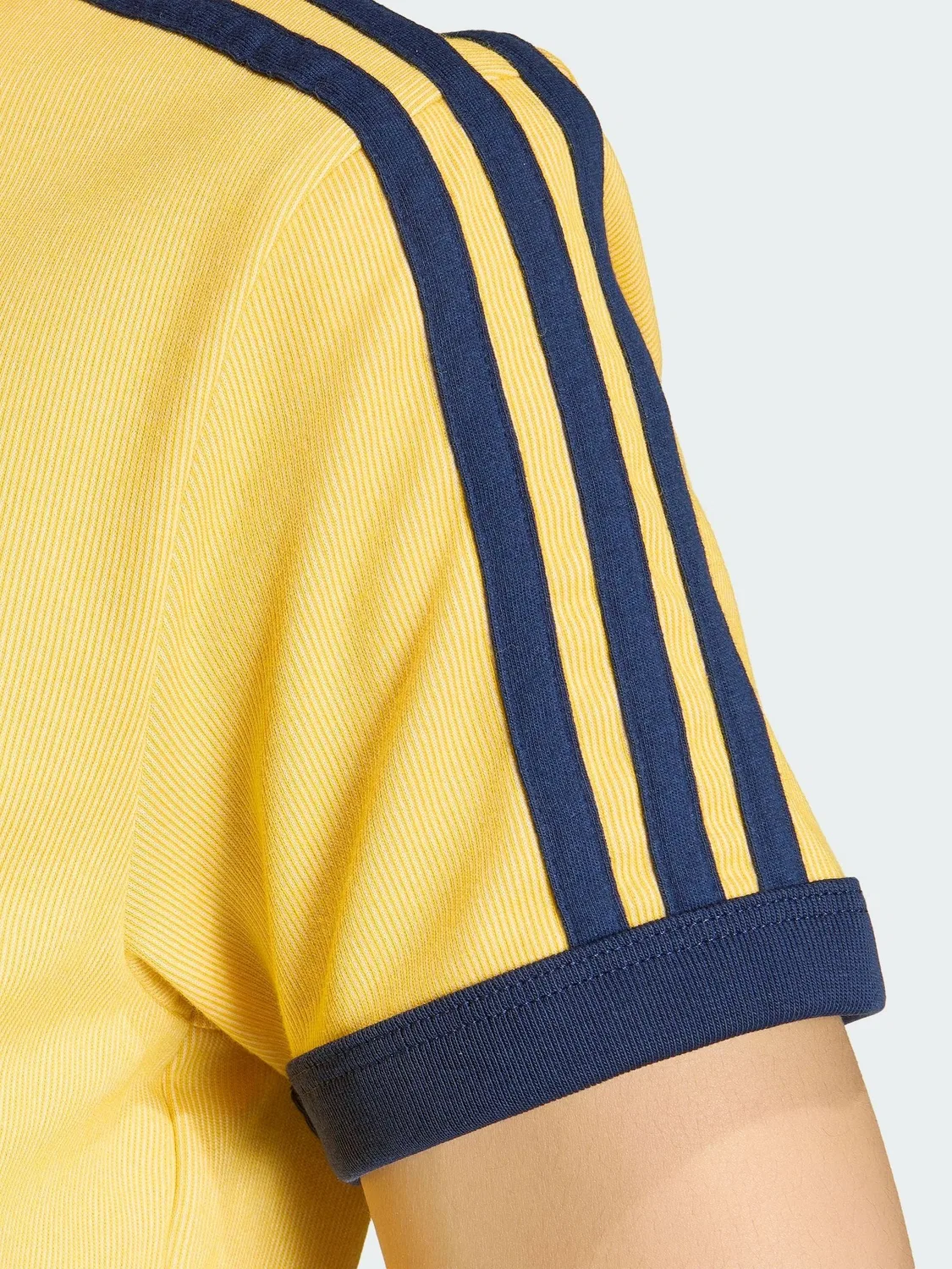 Футболка с 3 полосками Cali, adidas Originals, светло-голубой — фото 4