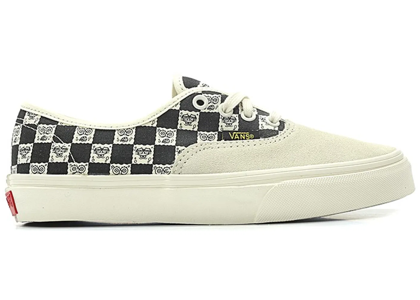 Детские кеды Lifestyle с принтом Vans Authentic Vans, Yellow Black