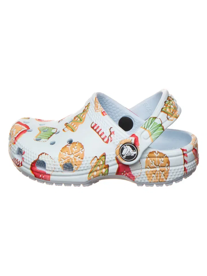 Сабо Classic Cookies Crocs, голубой