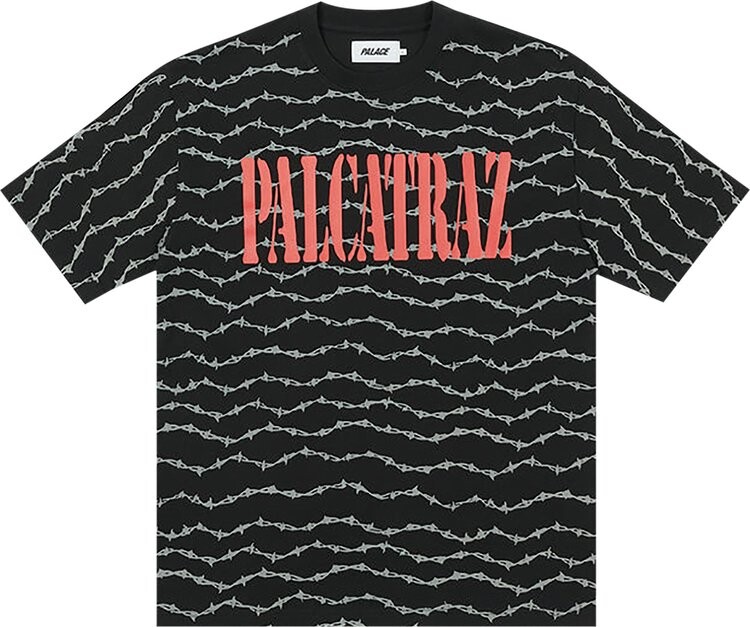 

Футболка Palace Palcatraz T-Shirt 'Black', черный