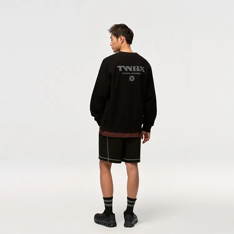 Детская толстовка Unisex Teenie Weenie Men, Черный — фото 4