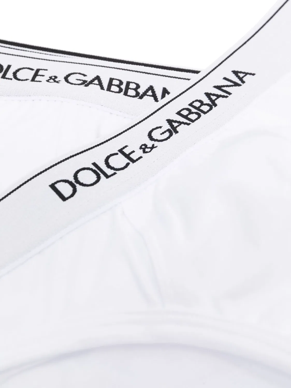 Dolce & Gabbana Трусы-брифы белые — фото 4