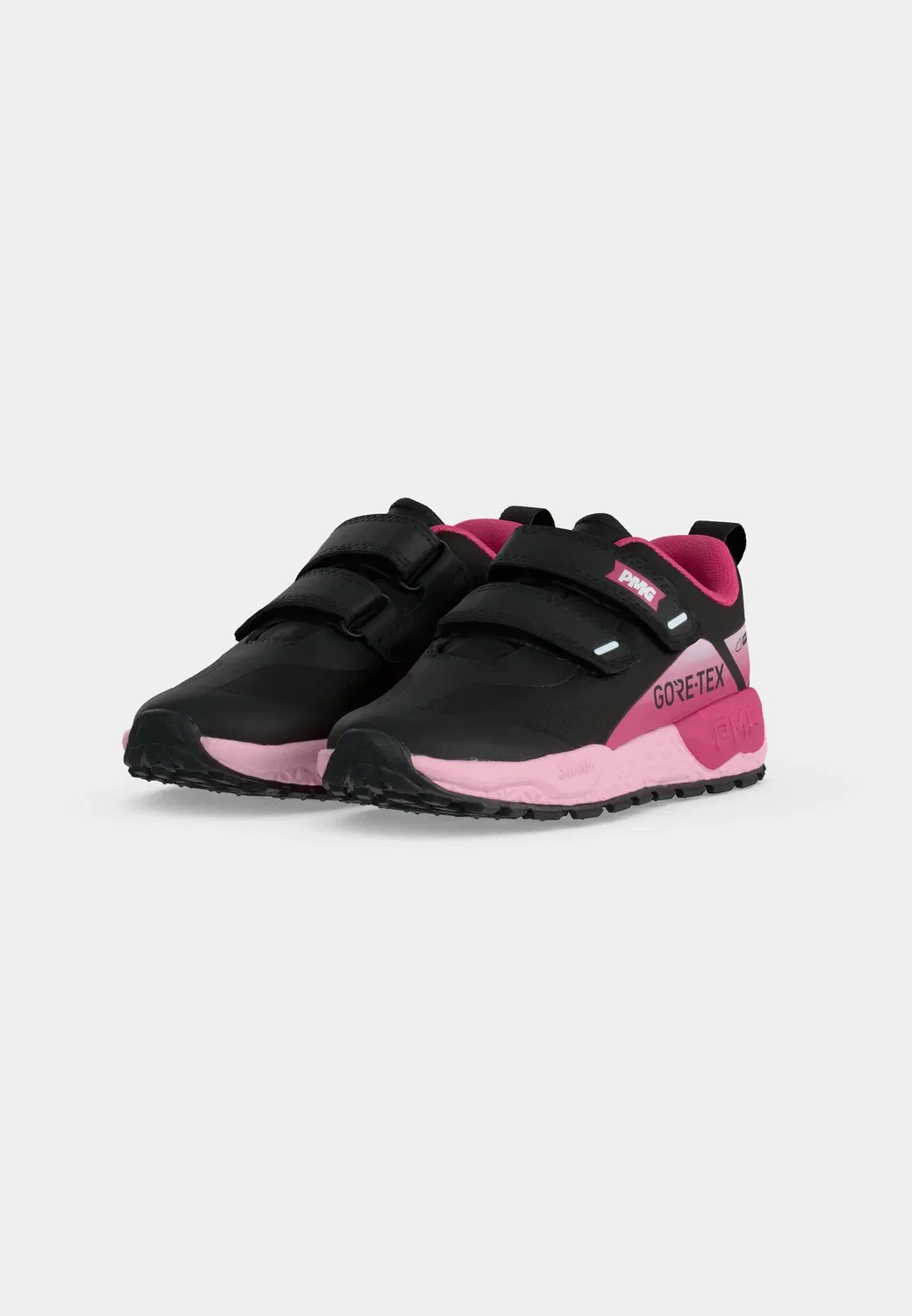 Кроссовки Goretex B&G Storm GTX 24192 Primigi, Black/Fuchsia — фото 3