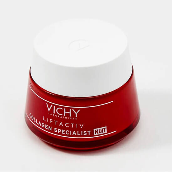 Масло для лица Vichy — Liftactiv Collagen Specialist Noc ночной против морщин, 50 мл — фото 2