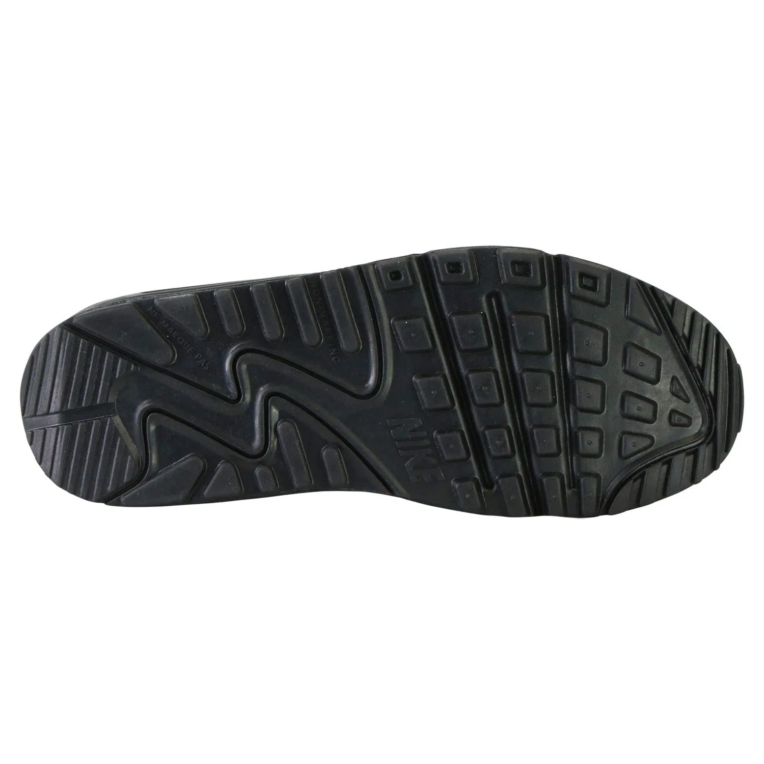 Детские кроссовки для мальчиков с амортизацией NIKE Air Max 90 Ltr NIKE, Black — фото 2