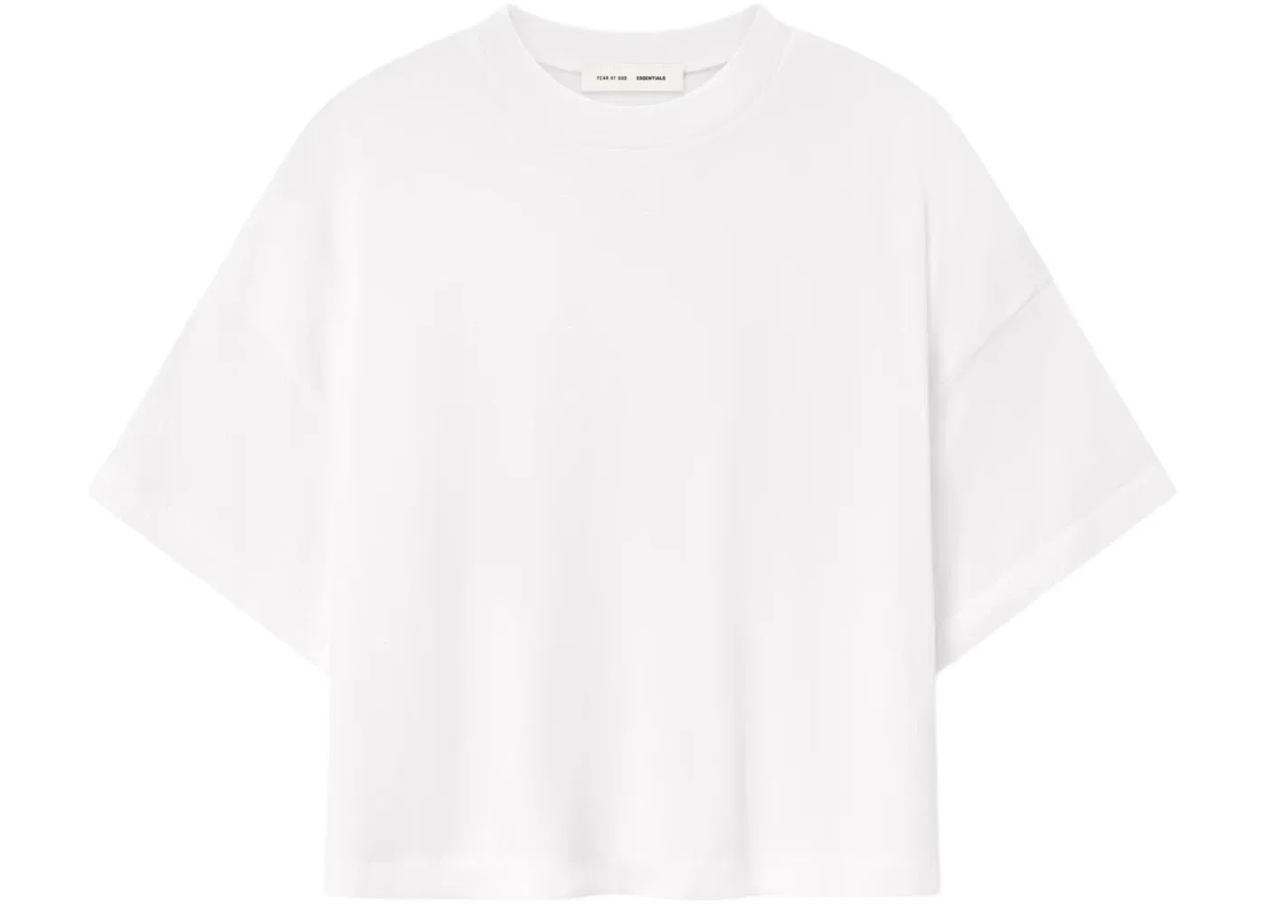 Женская футболка свободного кроя Tee (FW25) Fear of God, Cloud White