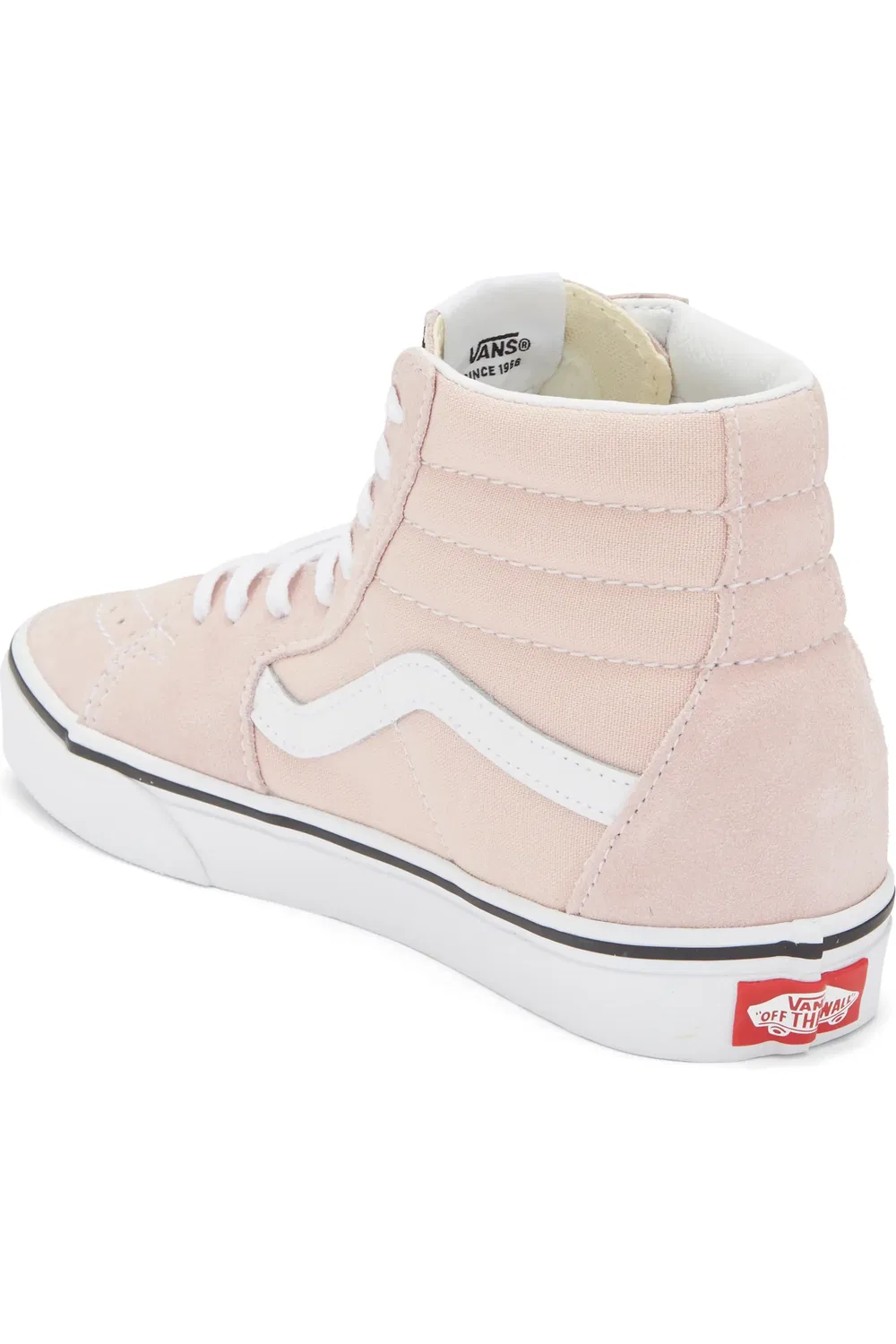 Детские кроссовки высокие классические Sk8-Hi Vans, Sepia Rose — фото 2