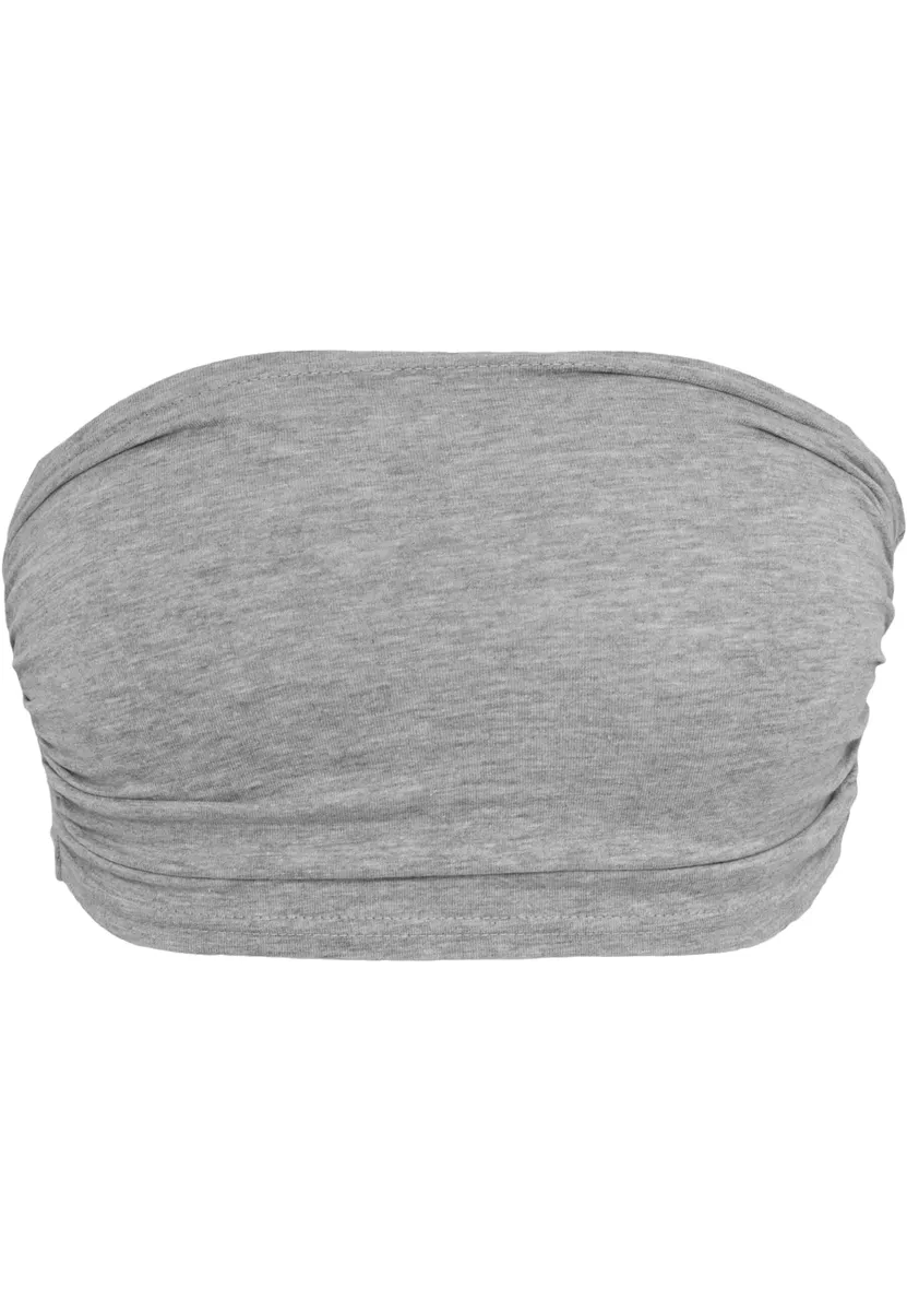 

URBAN CLASSICS Бюстгальтер без косточек "URBAN Classics Ladies Bandeau Top", серый