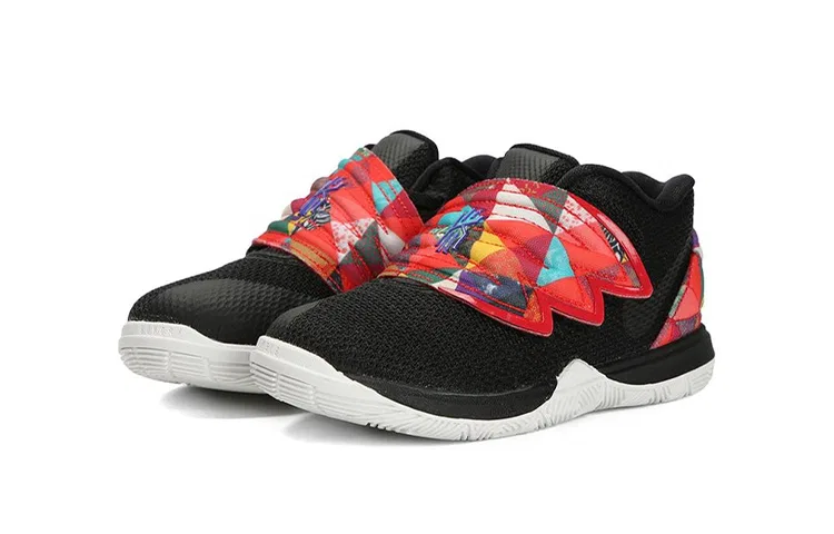 Детские кроссовки для малышей с принтом Kyrie 5 Chinese New Year 2019 Nike, Черный — фото 3